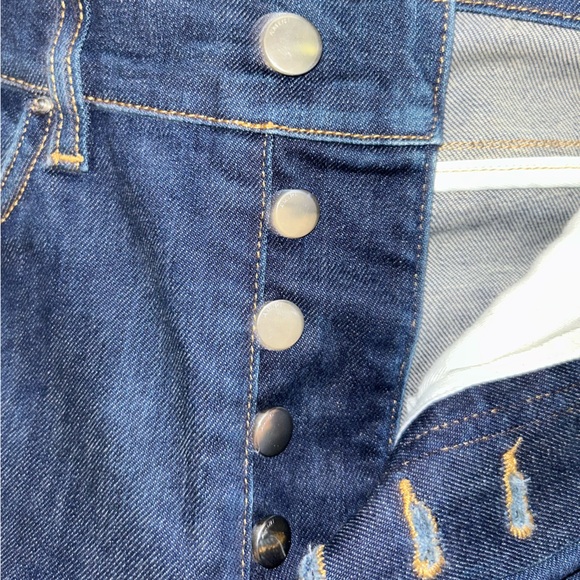 Amiri stack nwot raw denim beautiful 30w 34.5”ins stack Italy 🇮🇹 - Picture 4 of 16